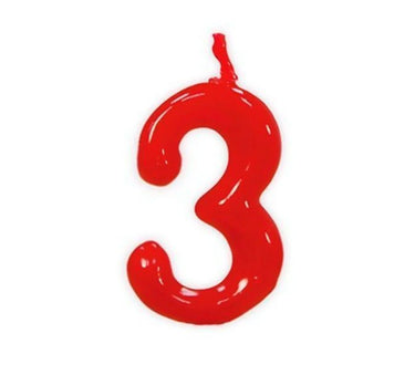 Vela número 3"