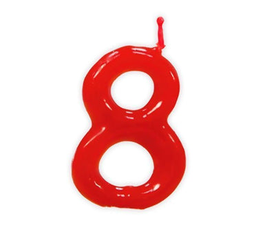 Vela número 8"